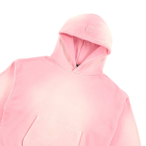 Vintage Stonewashed Pink Hoodie